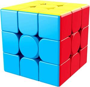 XMD マジックキューブ ステッカーレス 競技用 3x3 魔方 立体パズル 知育玩具 Magic Cube 子供ギフト クリスマス