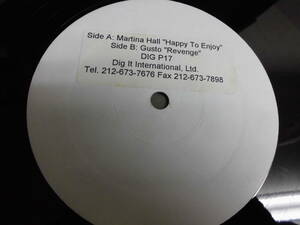 MARTINA HALL/GUSTO/HAPPY TO ENJOY/REVENGE/2653
