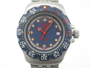 d80346-ap [送料280円]中古◇TAG HEUER タグホイヤー プロフェッショナル フォーミュラ1 WA1210 デイト クォーツ 腕時計 [158-240420]