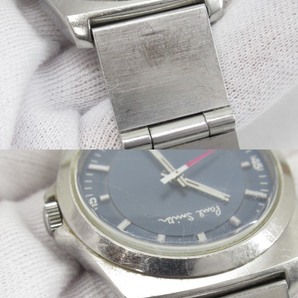 d80344-ap [送料280円]中古難あり◇Paul Smith ポールスミス クォーツ 6038-H24741 TA 電池切れ メンズ 腕時計 シルバー [156-240420]の画像8