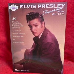 ▼エルヴィス プレスリー ELVIS PRESLEY FAVORITES FOR GUITAR SCORE TAB譜 タブ SCORE スコア 楽譜 洋楽 洋書 MY WAY/DON'T 他