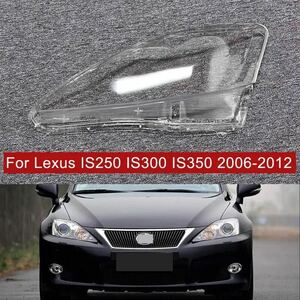 Lexus-ヘッドライトレンズカバーis250 is300 is350 2006-2012左右セット　送料無料