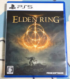 ■エルデンリングELDEN RING PS5ソフトパッケージ版_フロム・ソフトウェア/中古美品