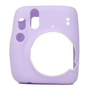 [ quick shipping ] Cheki instax mini11 special silicon case purple 