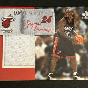 NBA 99-00 E-X GENUINE COVERAGE Jamal Mashburn ジャージーカード 単色 ※コンディション注意の画像1