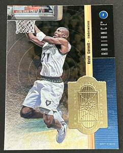 NBA 98-99 UPPER DECK SPX FINITE RADIANCE #29 Kevin Garnett 5,000枚限定シリアルナンバー入り　※コンディション注意 4212