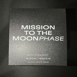 Snoopy x OMEGA x Swatch BIOCERAMIC MoonSwatch Mission To The Moonphase Black スヌーピー × オメガ × スウォッチ 正規品 本物 の画像6