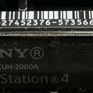  ■【簡易動作確認済】PlayStation4 プレイステーション4 ジェット・ブラック 500GB [CUH-2000AB] ※欠品有の画像8