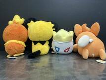 ■【現状品】ポケモン ぬいぐるみ① 8点セット クッション ポーチ/ パモ ピチュー ゲンガー アチャモ トゲピー ニャオハ クワッス 他_画像3