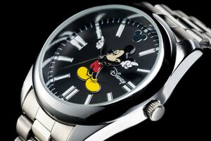 1 jpy ~ 1 Star na The -hebn×Disney limitation MICKEY Mickey Mouse special order collaboration clock oyster Perpetual 41mm7colors/ black BLACK