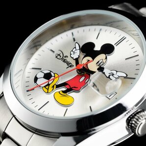 1円～ 1スタ アナザーヘブン×Disney限定MICKEYミッキーマウス別注コラボ時計エクスプローラー1オイスターデイトシルバーSSOPH逆輸入の画像1