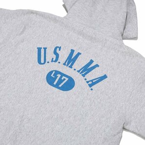 1円～80s Heavyweight U.S.M.M.A. Logo Another Heaven/アナザーヘブン新品未使用/正規品PARKAパーカー/藤原裕リバースウィーブサイズLの画像3