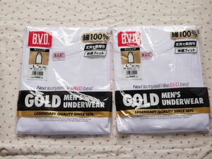 新品 B.V.D. インナートップス GOLD メンズ　ランニング　２枚組