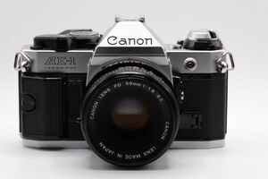 Canon AE-1 Program シルバー　FD 50mm F1.8 フィルム一眼カメラ　プログラム　オールドレンズ　キヤノン