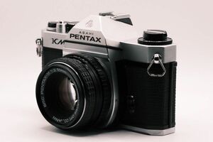 PENTAX KM ペンタックス レンズ2本付き　フィルム一眼レフ　PENTAX-M PKマウント