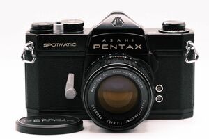 PENTAX SP ブラック Super Takumar 55mm F1.8 フィルム一眼　スーパータクマー　ペンタックス