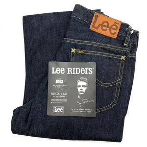 未使用長期保管品『Lee RIDERS 203 テーパードジーンズ 裾上げあり』リー ライダース デニム 現状品 D-4556