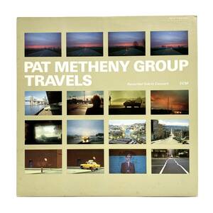 レコード『Pat Metheny Group Travels LP レコード 2枚組』パット・メセニー・グループ トラヴェルズ ライブ 動作未確認 現状品 D-4586