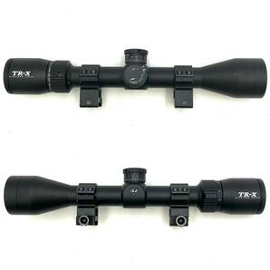 ミリタリー『SIGHTRON TR-X 3-9x40 MIL-DOT RETICLE ライフルスコープ レンズカバー欠品』サイトロンジャパン サバゲー 現状品 D-4662の画像2