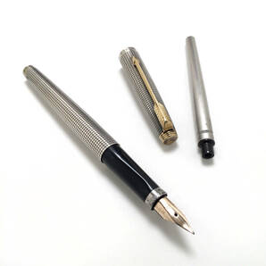 PARKER パーカー #75 万年筆 スターリングシルバー コンバーター付の画像1