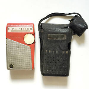 東芝 TOSHIBA TRANSISTOR SIX RADIO GTP-243 ジャンク