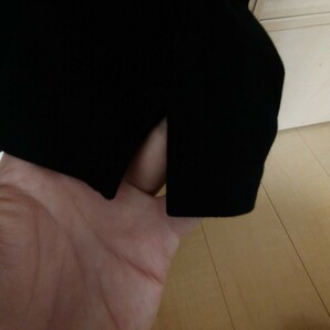 ラコステ  LACOSTE ポロシャツ 半袖ラコステ スリムフィット カラー ブラック 黒 サイズ3  美品の画像6