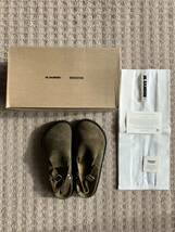 JIL SANDER x BIRKENSTOCK berlin olive 40 ジルサンダー ビルケンシュトック 付属品完備 ルーシー ルーク メイヤー_画像1