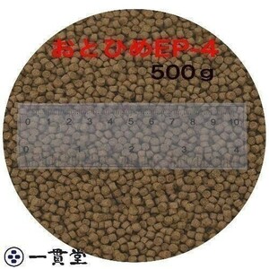 おとひめEP4(約3.4mm～約4.0mm) 500g 沈降性(沈下性) 日清丸紅飼料 金魚 アロワナ 肉食魚に