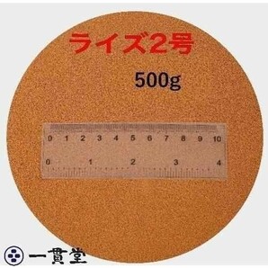 ライズ2号 500g (粒径0.36mm) 小分け品 メダカ めだか エサ 餌 おとひめ ハイグロウ リッチ 送料無料の画像1