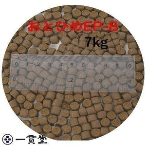 おとひめEP8(約6.8mm～約8.0mm) 7kg(500g×14袋) 沈降性(沈下性) 日清丸紅飼料 金魚 アロワナ 肉食魚に 倉出し　 10002364