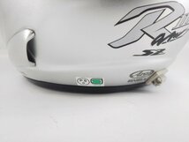 Arai アライ SZ-RAM3 59-60cm ジェットヘルメット スモークシールド シルバー 予備シールド付き_画像6