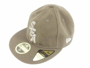 WIND AND SEA NEWERA 59 FIFTY ニューエラ ウィンダンシー キャップ シー brownｙ