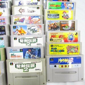 1円スタート スーパーファミコン SFC スーファミ ソフト 151個 まとめ売り カセット 任天堂 大量 マリオ 1スタ ジャンク品 ◆4890の画像9