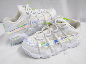 FILA × EVA 綾波レイ コラボ レディーススニーカー フィラ エヴァンゲリオン 24.0cm 中古品 ◆130207