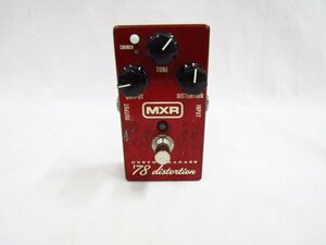 MXR M78 custom badass 78 distortion エフェクター ディストーション 中古品 ◆4942