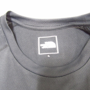 THE NORTH FACE ザ ノースフェイス GTDロゴクルーTシャツ ドライTシャツ クロ アウトドアウェア NT12092 中古品 ★100286の画像3