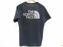 THE NORTH FACE ザ ノースフェイス Ampere Crew アンペアクルー ドライTシャツ クールTシャツ クロ NT12083 中古品 ★100287_画像2