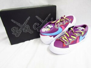 未使用 NIKE×KAWS×SACAI ナイキ カウズ サカイ BLAZER LOW PURPLE DUSK ブレーザーロウ パープルダスク DM7901-500 未使用品 ★5029