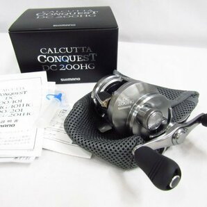 SHIMANO シマノ カルカッタコンクエスト DC 200HG BOX 付き 中古品 ◆5094の画像1