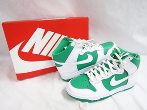 DUNK HIGH "GREEN WHITE" DV0829-300 （パイングリーン/ホワイト/ホワイト）