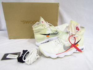 OFF-WHITE NIKE THE 10 REACT HYPER DUNK AJ4578-100 ナイキ オフホワイト ハイパーダンク 中古品 ◆130275