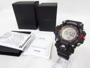 G-SHOCK GW-9500-1JF MUDMAN 電波ソーラー 中古品 ◆140215