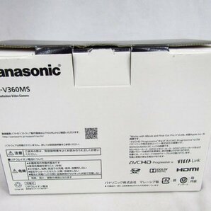 Panasonic パナソニック デジタルハイビジョン ビデオカメラ HC-V360MS 中古品 ◆5303の画像2