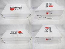 CONVERSE × COMME des GARCONS ハイカットスニーカー Play コンバース ギャルソン コラボ 26.5cm BOX 付き 中古品 ◆130286_画像9