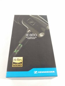 ジャンク品 Sennheiser ゼンハイザー イヤホン IE 800 ダイナミック カナル型 フラッグシップモデル イヤフォン オーディオ機器