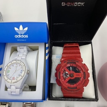 ko0403/03/79 1円～ 20点セット ジャンク時計 CASIO G-SHOCK カシオ/CITIZEN シチズン/AVGI/adidas アディダス/Angel Heart/懐中時計 他_画像6