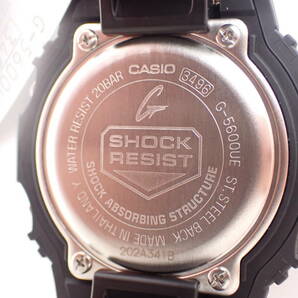 ha0411/31/79 美品 CASIO G-SHOCK カシオ ジーショック G-5600UE TOUGH SOLARの画像6