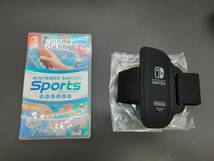 ta0414/14/20 中古品 動作確認済 ニンテンドースイッチソフト Nintendo Switch Sports レッグバンド付き ニンテンドー スイッチ スポーツ_画像4