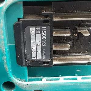 ta0423/05/54 中古品 動作確認済 makita マキタ40V 165mm 充電式マルノコ HS001G 40vバッテリー付属 BL402S 箱説明書欠品 1円スタート1スタの画像3