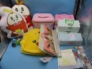 ay0428/12/32 including in a package un- possible Pokemon goods set sale tissue case cushion other pikachu- ho ge- Thai -bi120 size (2.75kg)